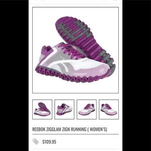 Reebok Zigglam Zign sneakers, size 8.5